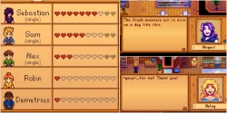 Stardew Valley Player Interactions