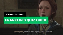 Hogwarts Test: Master Sophrony Franklin's Quiz in Hogwarts Legacy