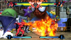 Скриншот к игре Ultimate Marvel vs. Capcom 3