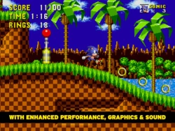 Скриншот к игре Sonic the Hedgehog