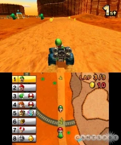 Скриншот к игре Mario Kart 7