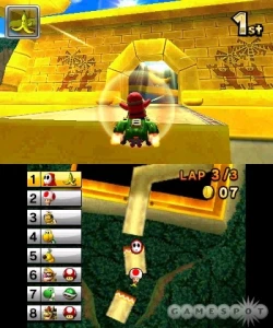 Скриншот к игре Mario Kart 7