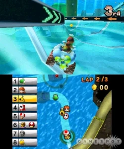 Скриншот к игре Mario Kart 7