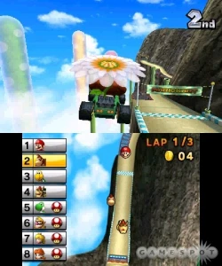 Скриншот к игре Mario Kart 7