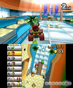 Скриншот к игре Mario Kart 7