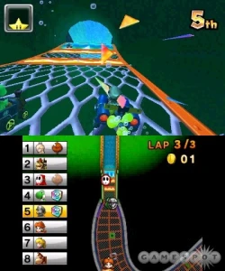 Скриншот к игре Mario Kart 7