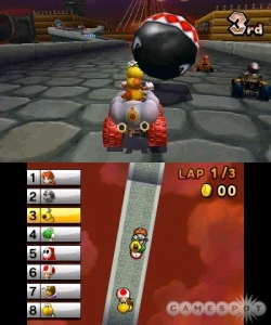 Скриншот к игре Mario Kart 7