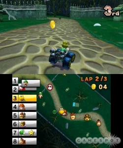 Скриншот к игре Mario Kart 7