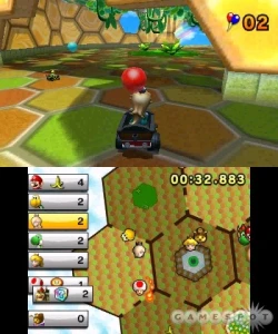 Скриншот к игре Mario Kart 7