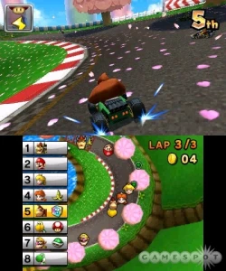 Скриншот к игре Mario Kart 7