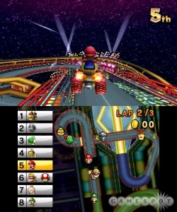 Скриншот к игре Mario Kart 7