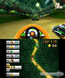 Скриншот к игре Mario Kart 7