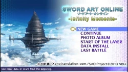 Sword Art Online: Infinity Moment Screenshots