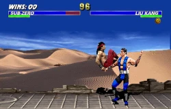 Скриншот к игре Ultimate Mortal Kombat 3