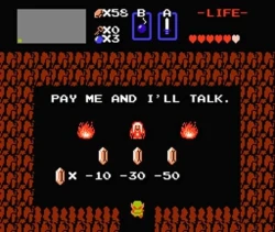 Скриншот к игре The Legend of Zelda