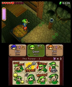 Скриншот к игре The Legend of Zelda: Tri Force Heroes