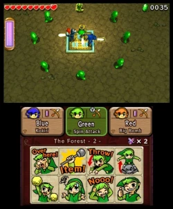 The Legend of Zelda: Tri Force Heroes Screenshots