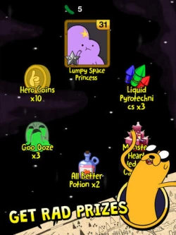 Adventure Time Puzzle Quest Screenshots