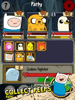 Adventure Time Puzzle Quest Screenshots