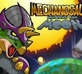 Mechanosaur Hijacks the Moon