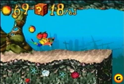 Скриншот к игре Crash Bandicoot: The Huge Adventure