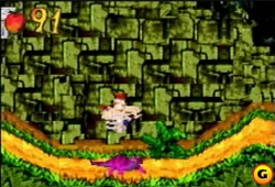Скриншот к игре Crash Bandicoot: The Huge Adventure