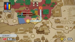 Скриншот к игре Paper Mario: Color Splash