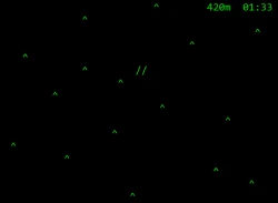 Скриншот к игре SkiFree