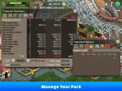 Скриншот к игре RollerCoaster Tycoon Classic