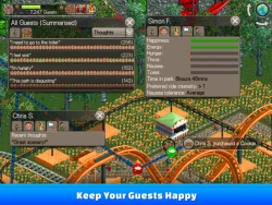 Скриншот к игре RollerCoaster Tycoon Classic