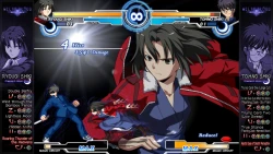 Melty Blood Actress Again Current Code Screenshots