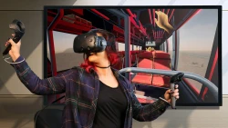 Desert Bus VR Screenshots