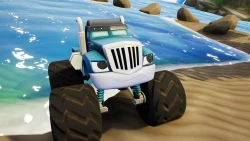 Скриншот к игре Blaze and the Monster Machines: Axle City Racers
