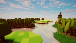 Скриншот к игре A Little Golf Journey