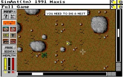 Скриншот к игре SimAnt