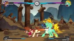 Скриншот к игре Them's Fightin' Herds