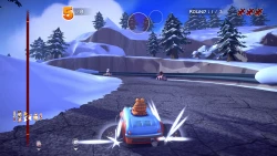 Скриншот к игре Garfield Kart: Furious Racing