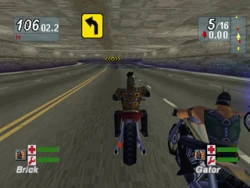 Скриншот к игре Road Rash: Jailbreak