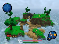 Скриншот к игре Worms 3D