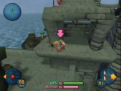 Скриншот к игре Worms 3D