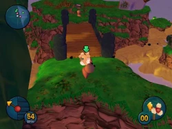 Скриншот к игре Worms 3D