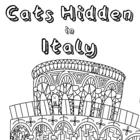 Cats hidden in Italy