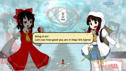 Touhou Fan-made Virtual Autography Screenshots