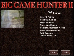 Cabela's Big Game Hunter 2 Screenshots