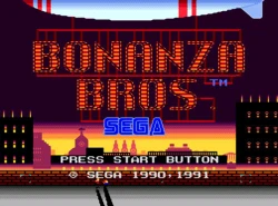 Bonanza Bros. Screenshots