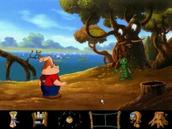 Скриншот к игре Пятачок в Волшебном Лесу