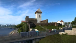 Скриншот к игре Euro Truck Simulator 2: Beyond the Baltic Sea