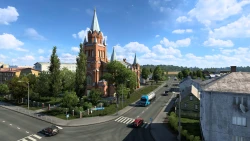 Скриншот к игре Euro Truck Simulator 2: Beyond the Baltic Sea