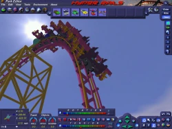 Скриншот к игре Hyper Rails: Advanced 3D Roller Coaster Design