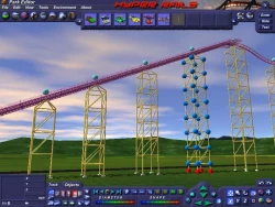 Скриншот к игре Hyper Rails: Advanced 3D Roller Coaster Design